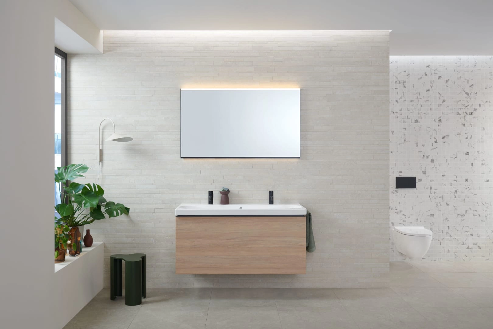 Geberit Wand-Tiefspül-WC Set TurboFlush mit WC-Sitz „Acanto“ geschlossene Form 360 × 385 × 535 mm in weiß alpin Geberit Wand-Tiefspül-WC Set TurboFlush mit WC-Sitz „Acanto“ geschlossene Form 360 × 385 × 535 mm in weiß alpin