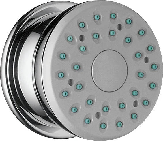 Hansgrohe Bodyvette Seitenbrause chrom, 60 mm Brausekopfgröße, verstellbarer Winkel, Rain Strahl, für Durchlauferhitzer geeignet