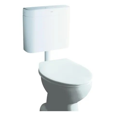 WC-Spülkasten 37355, Aufputz, 6-9l, Spülung unterbrechbar, alpinweiß WC-Spülkasten 37355, Aufputz, 6-9l, Spülung unterbrechbar, alpinweiß