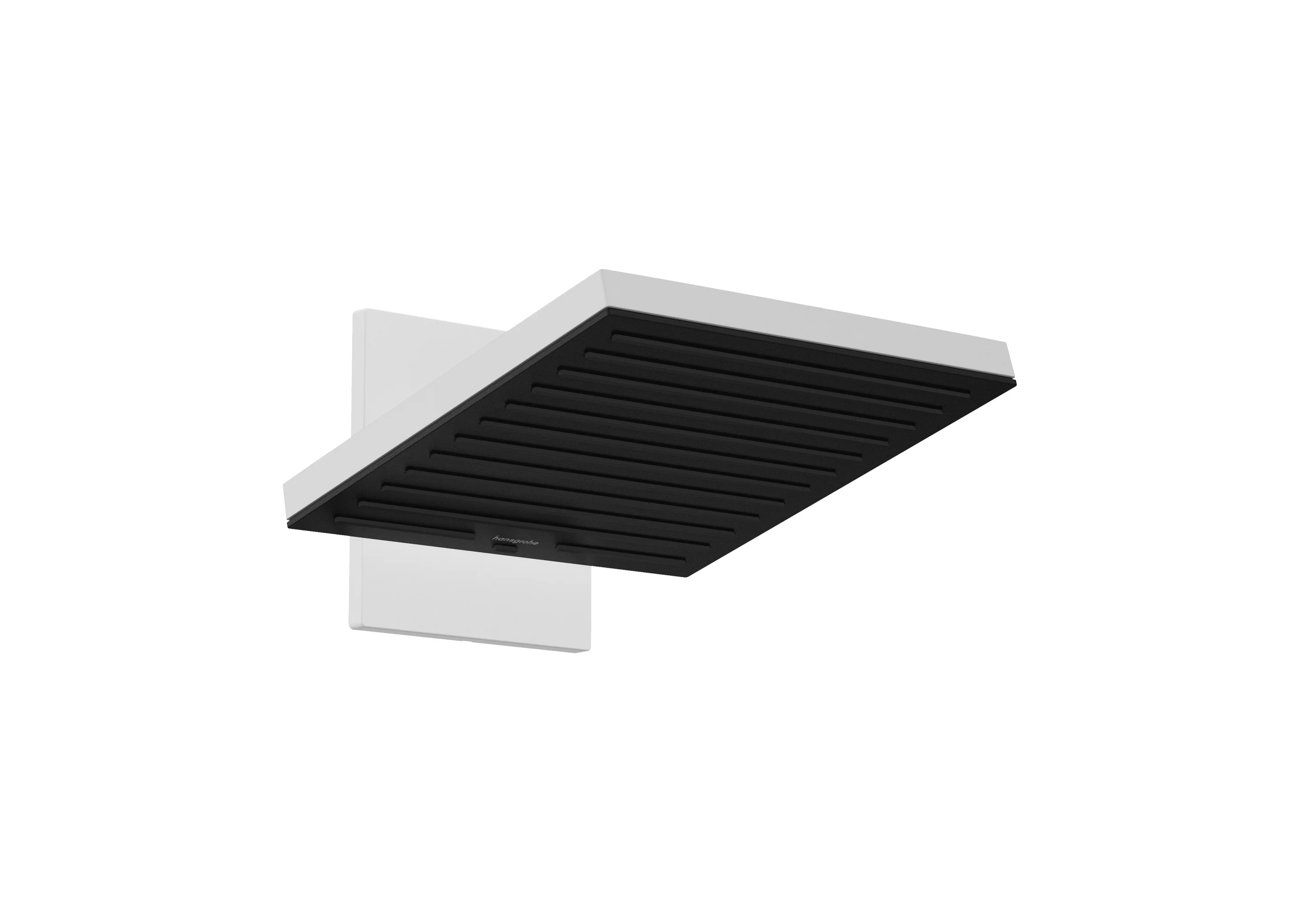 Hansgrohe Pulsify E Kopfbrause 2jet, 260 x 260 mm, mattweiß, verstellbarer Winkel, PowderRain und Intense Strahlarten Hansgrohe Pulsify E Kopfbrause 2jet, 260 x 260 mm, mattweiß, verstellbarer Winkel, PowderRain und Intense Strahlarten