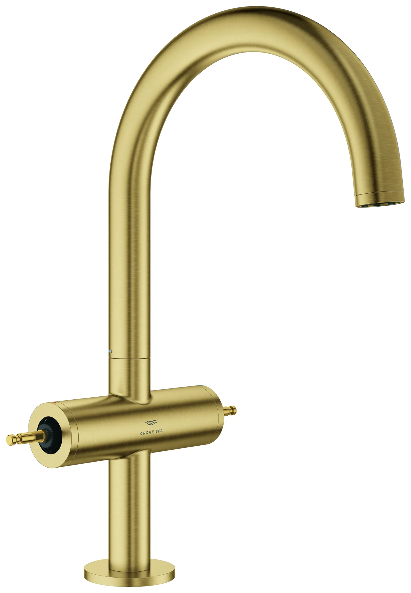 Grohe Atrio Private Collection Waschtisch-Einlochbatterie L-Size cool sunrise gb