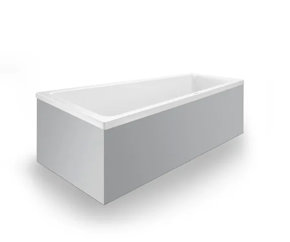 Duravit Badewanne „No.1“ trapez 1600 × 850 mm, links in Weiß Duravit Badewanne „No.1“ trapez 1600 × 850 mm, links in Weiß