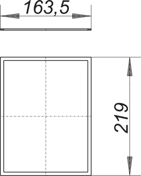 Gehäusedeckel-Dichtung zu Stausafe DN 150/200