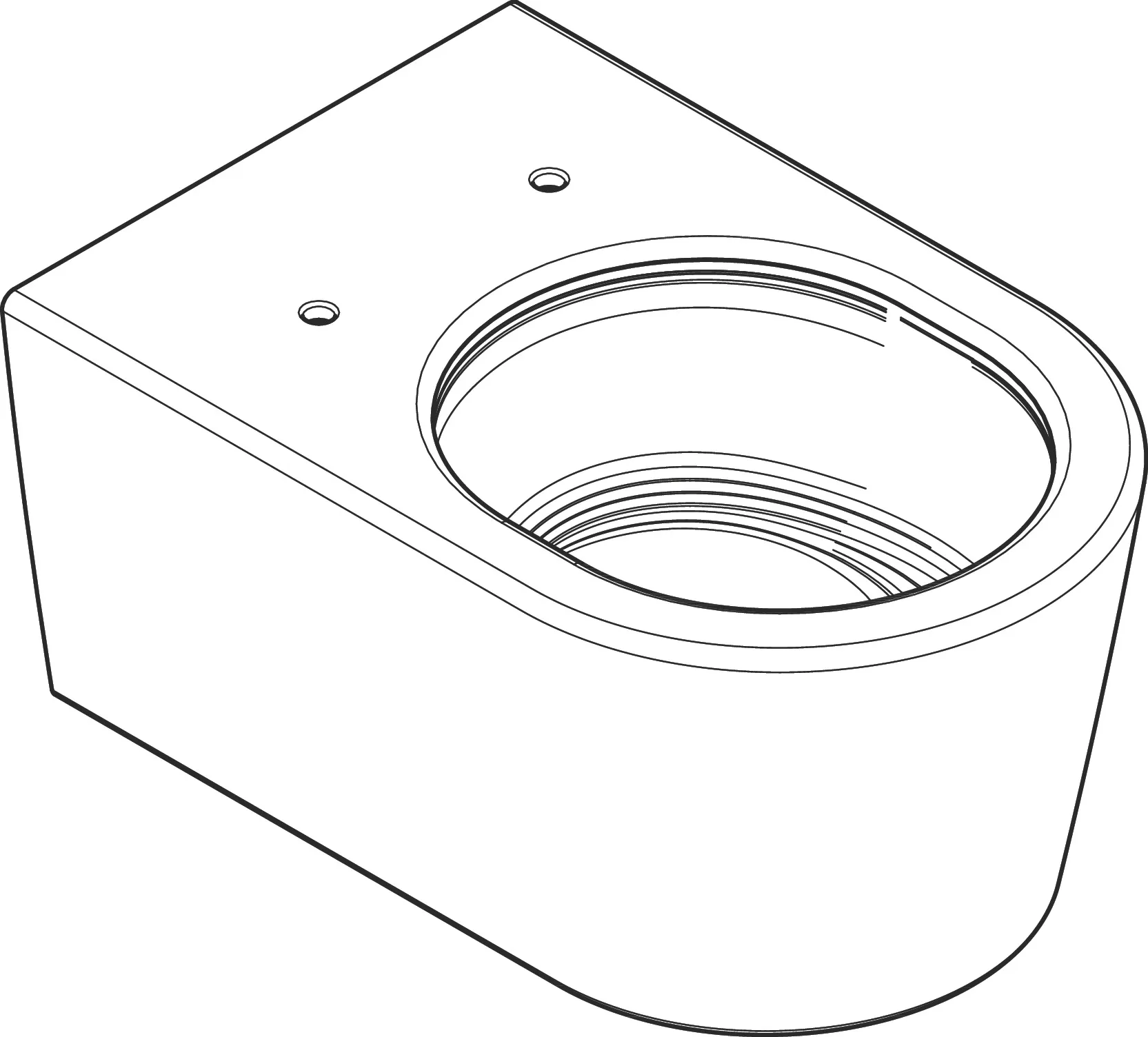 Hansgrohe EluPura S Wand WC 540 AquaHelix Flush, Weiß Hansgrohe EluPura S Wand WC 540 AquaHelix Flush, Weiß