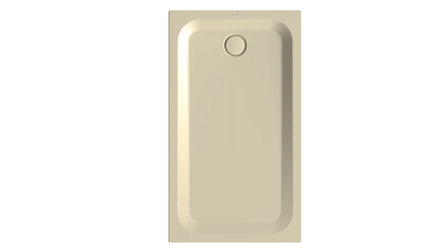 Bette rechteck Duschwanne „BetteUltra“ 1400 × 800 mm ohne Oberflächenbeschichtung, mit BetteGlasur Plus, ohne Wannenträger, in Cream