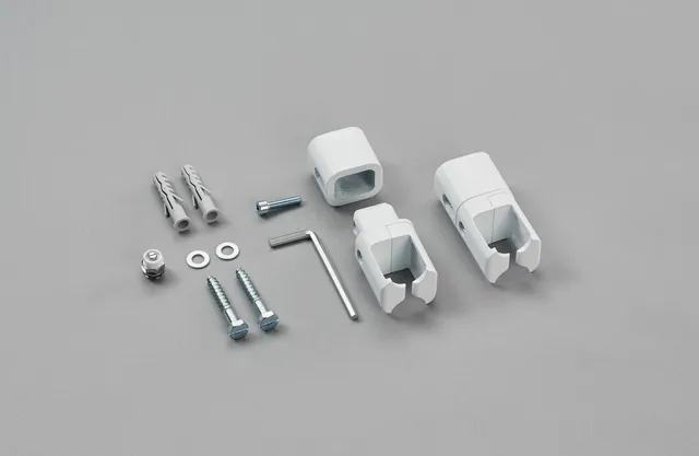 Zehnder Raumteiler-Montageset ohne Fußstütze für „Universal“, „Zeno“ einlagig in chrom Zehnder Raumteiler-Montageset ohne Fußstütze für „Universal“, „Zeno“ einlagig in chrom