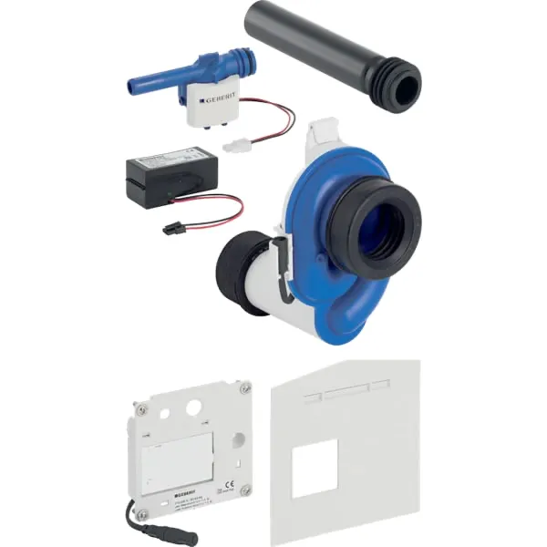 Urinalsteuerung mit elektronischer Spülauslösung, Netzbetrieb, Unterputz, verdeckt