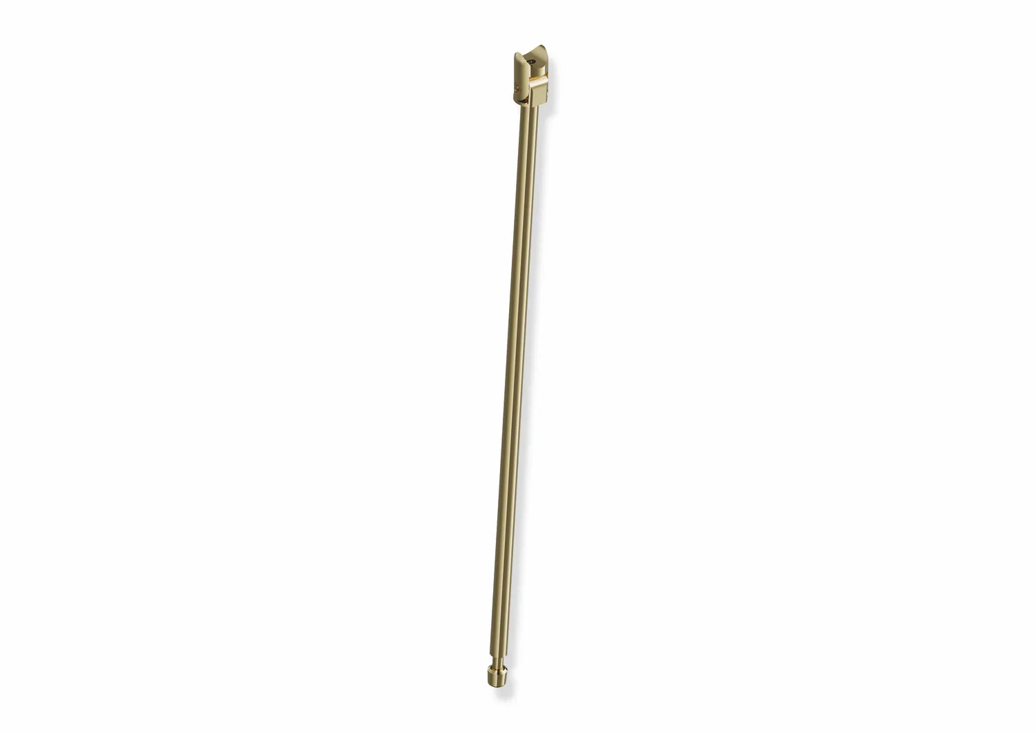 Bodenstütze des Systems 900, Edelstahl, PVD, zur Nachrüstung an Stützklappgriffen Duo 900.50..., MontageH: 760 mm (zur Erfüllung der Höhenanforderungen nach DIN 18040), in Farbe CK (Messing glänzend) Bodenstütze des Systems 900, Edelstahl, PVD, zur Nachrüstung an Stützklappgriffen Duo 900.50..., MontageH: 760 mm (zur Erfüllung der Höhenanforderungen nach DIN 18040), in Farbe CK (Messing glänzend)