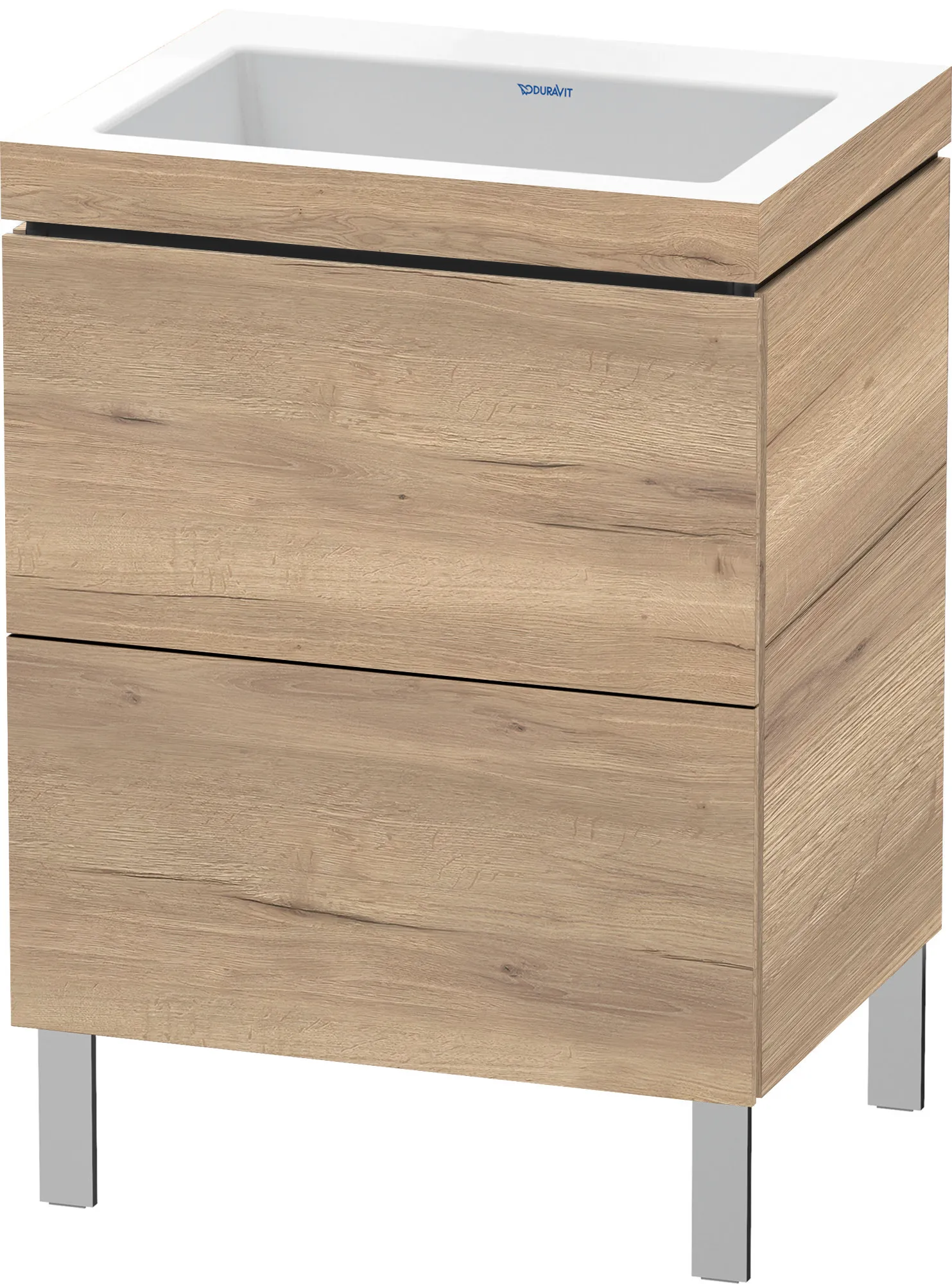 Duravit Set bodenstehend „L-Cube“ 60 × 48 × 69,8 cm