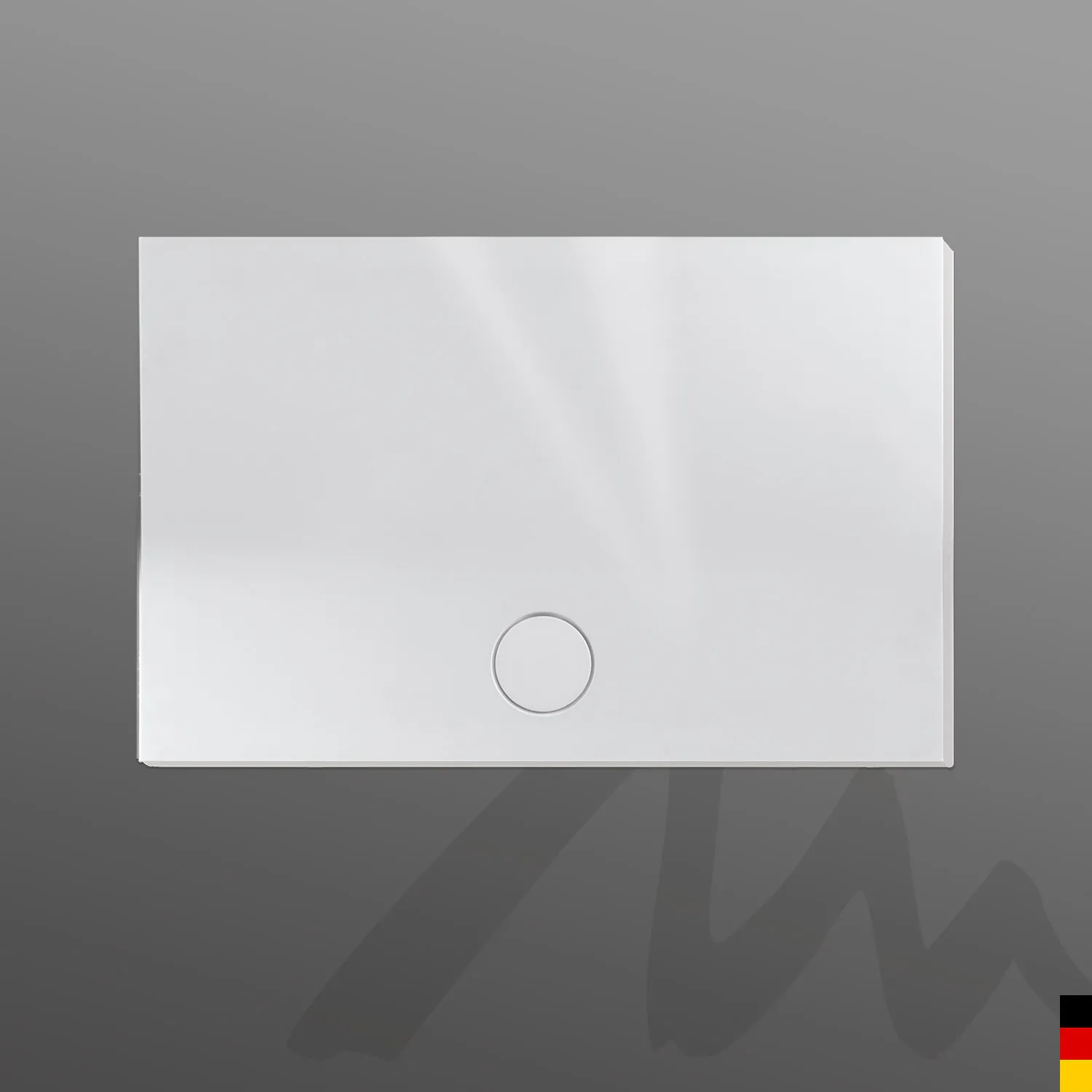 Mauersberger davisi Acryl-Duschflächen-Block davisi 120⁄80 1200x800x40, Farbe: weiß