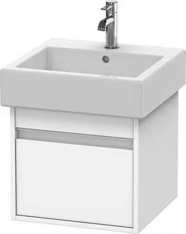 Duravit Waschtischunterschrank wandhängend „Ketho“ 45 × 41 × 44 cm Weiß Matt