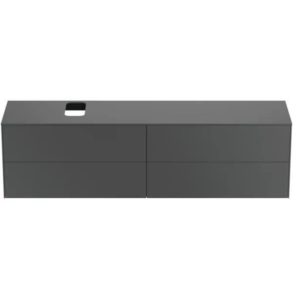 Ideal Standard Waschtischunterschrank Conca, 4 Auszüge, Anthrazit Ideal Standard Waschtischunterschrank Conca, 4 Auszüge, Anthrazit