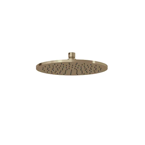Kludi A-QA Tellerkopfbrause Brushed Bronze 250 mm flach DN 15 G1/2 Anschluss mit Kugelgelenk und Siebdichtung Kludi A-QA Tellerkopfbrause Brushed Bronze 250 mm flach DN 15 G1/2 Anschluss mit Kugelgelenk und Siebdichtung