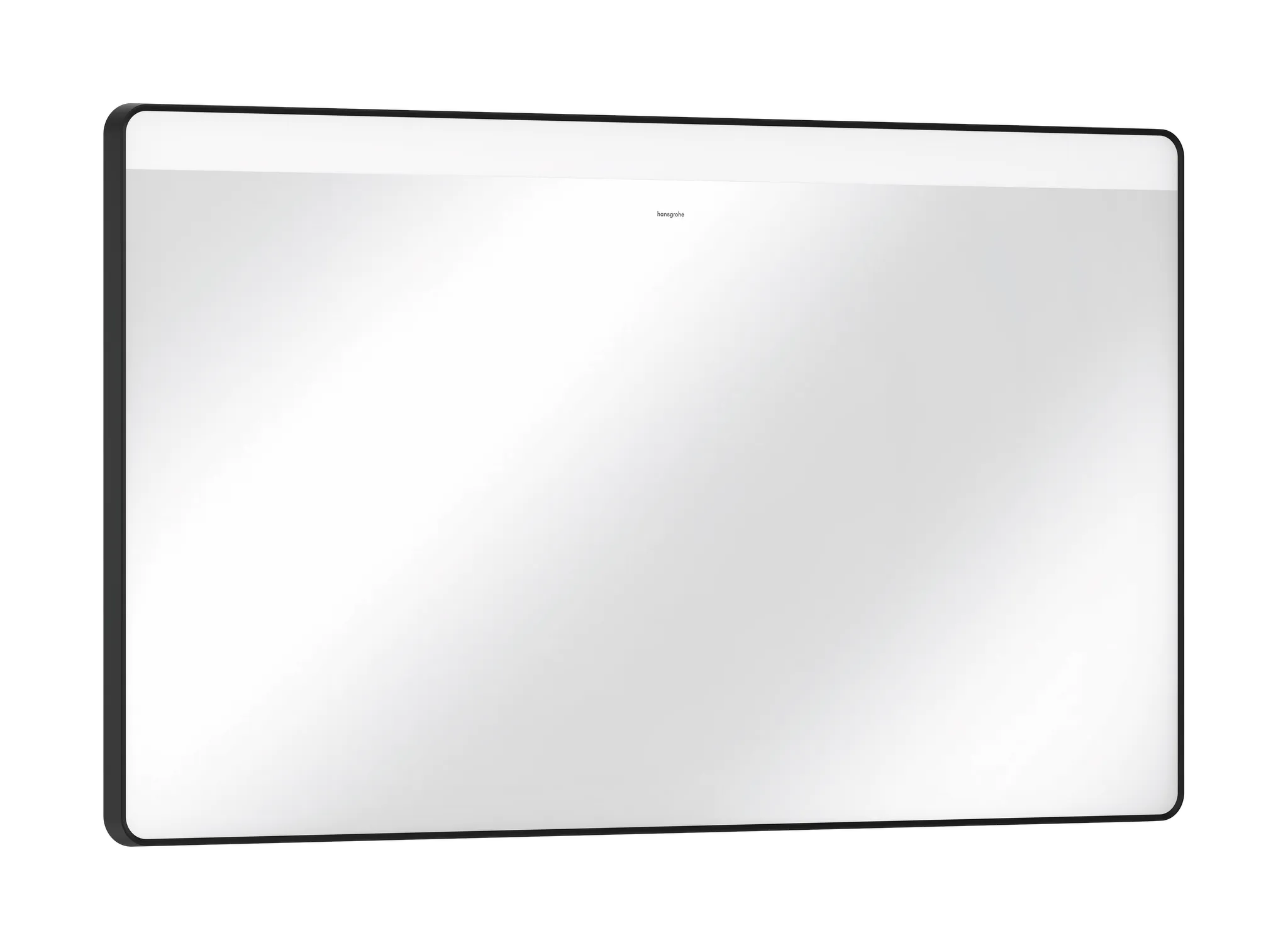 Hansgrohe Xarita Lite Q Spiegel mit horizontaler LED-Beleuchtung, 1200⁄700⁄30, Mattschwarz Hansgrohe Xarita Lite Q Spiegel mit horizontaler LED-Beleuchtung, 1200⁄700⁄30, Mattschwarz
