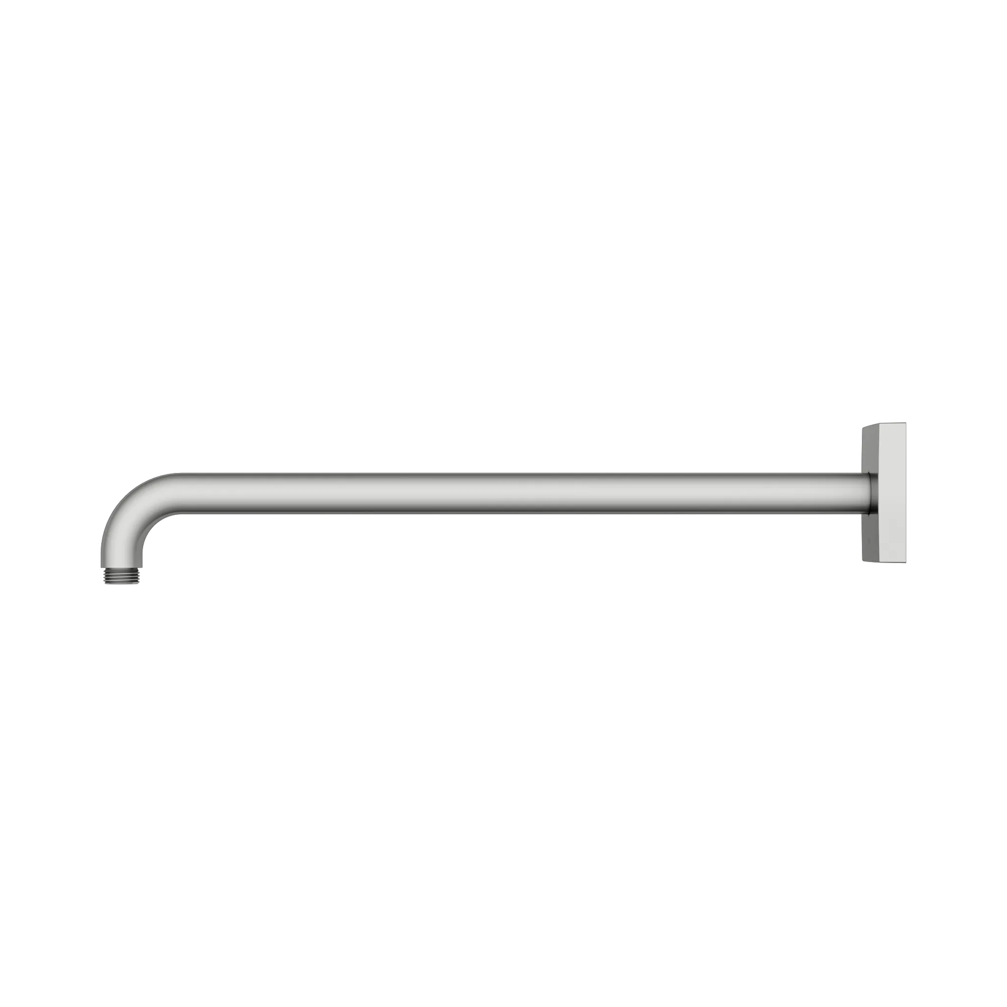 Brausen und Brausezubehör Brausearm Wandanschluss Ausladung 450 mm Edelstahl-finish