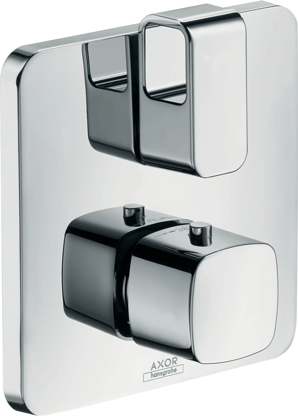 Hansgrohe AXOR Urquiola Thermostat Unterputz F-Set mit Absperrventil, Chrom