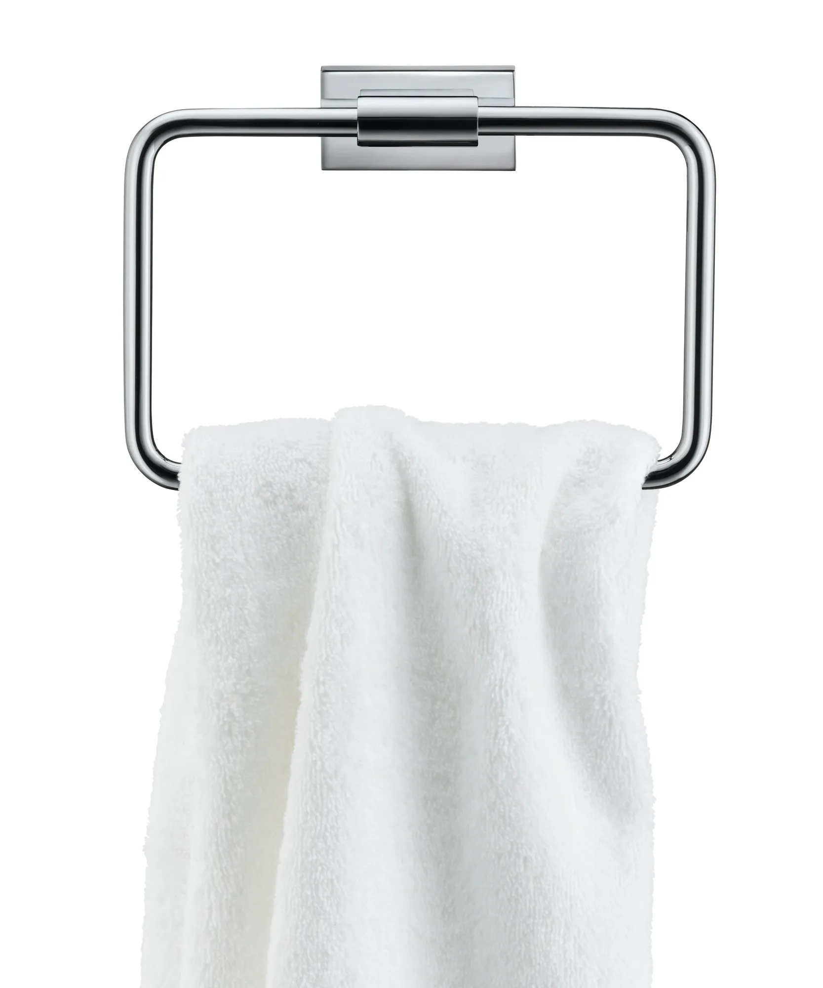 Duravit Handtuchring „Karree“, Befestigung sichtbar 5,8 × 5,8 × 14,2 × 20 cm Duravit Handtuchring „Karree“, Befestigung sichtbar 5,8 × 5,8 × 14,2 × 20 cm