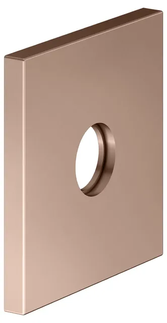 IXMO Wandrosette eckig 105 x 105 mm Rotgold gebürstet IXMO Wandrosette eckig 105 x 105 mm Rotgold gebürstet