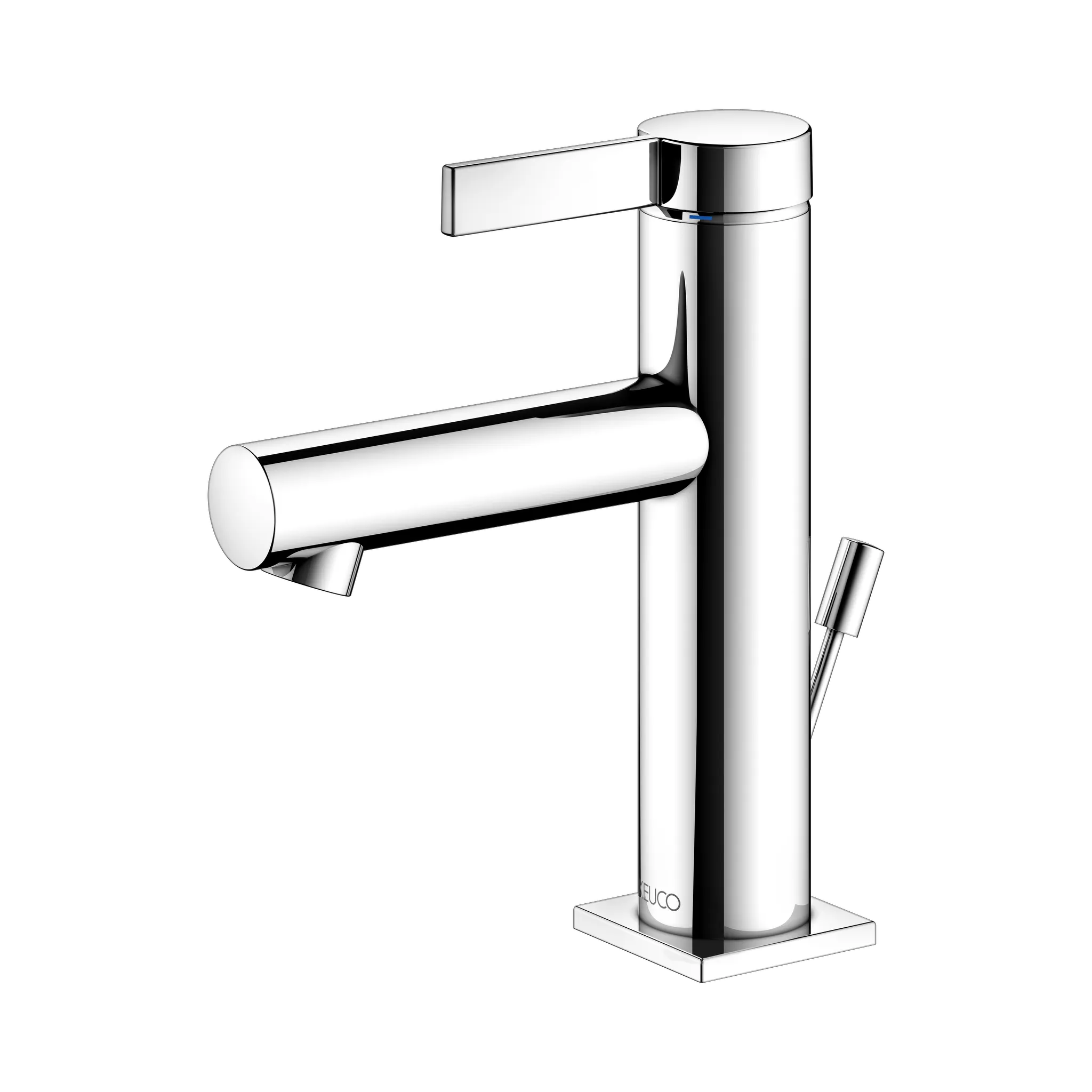 IXMO 59502011000 Einhebel-Waschtischmischer 100 mit Zugstangen-Ablaufgarnitur IXMO Pure, Rosette rund/eckig verchromt IXMO 59502011000 Einhebel-Waschtischmischer 100 mit Zugstangen-Ablaufgarnitur IXMO Pure, Rosette rund/eckig verchromt