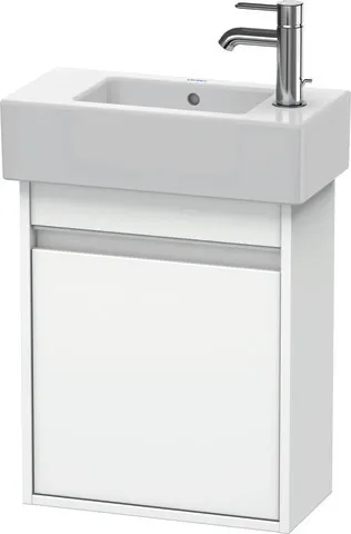 Duravit Waschtischunterschrank wandhängend „Ketho“ 45 × 55 × 22,5 cm Weiß Matt