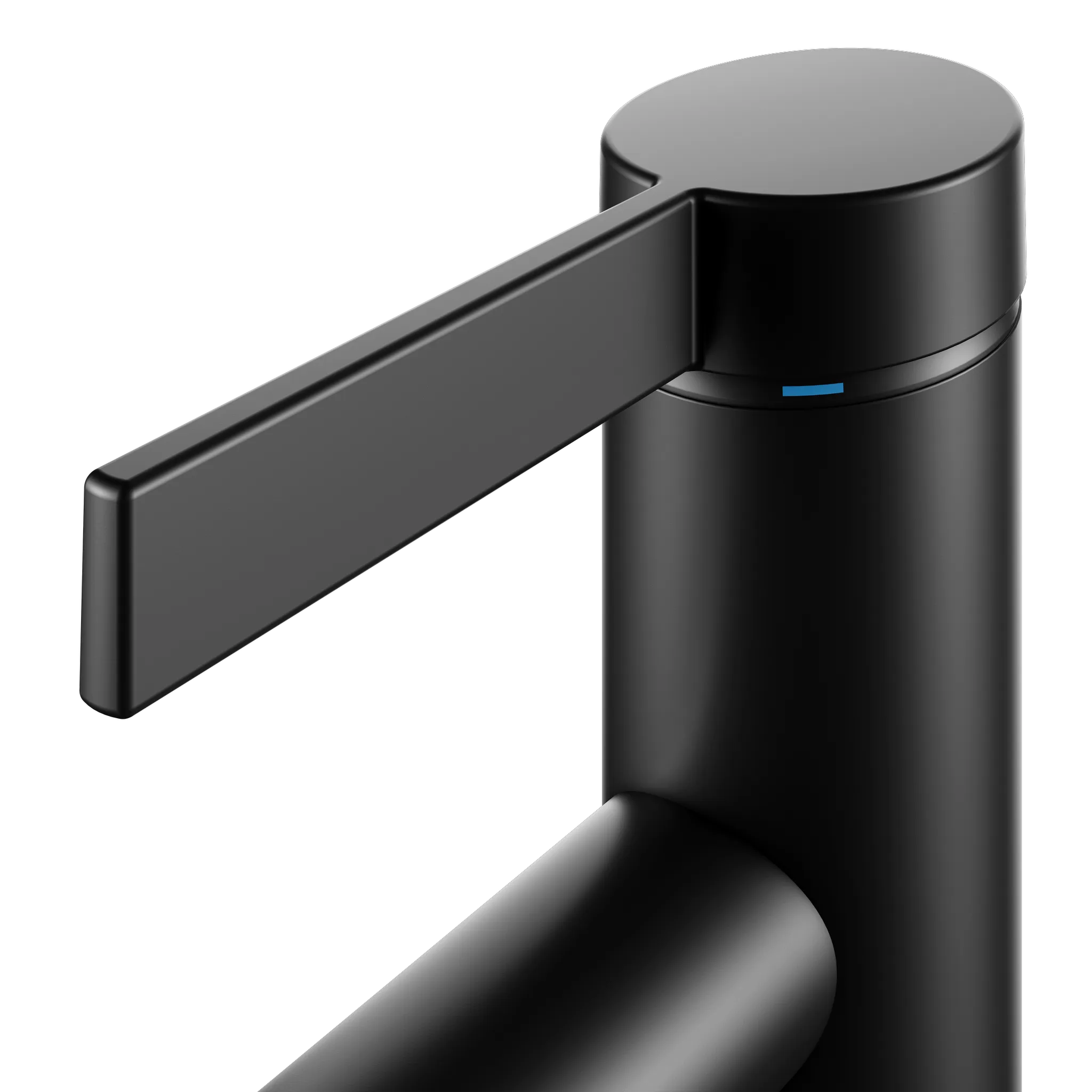 KEUCO IXMO Einhebel-Waschtischmischer 130 IXMO Pure ohne Zugstangen-Ablaufgarnitur IXMO Pure, Rosette rund schwarz matt KEUCO IXMO Einhebel-Waschtischmischer 130 IXMO Pure ohne Zugstangen-Ablaufgarnitur IXMO Pure, Rosette rund schwarz matt