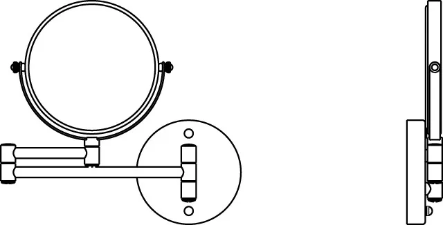 Ideal Standard Kosmetikspiegel „IOM“ ⌀ 200 mm