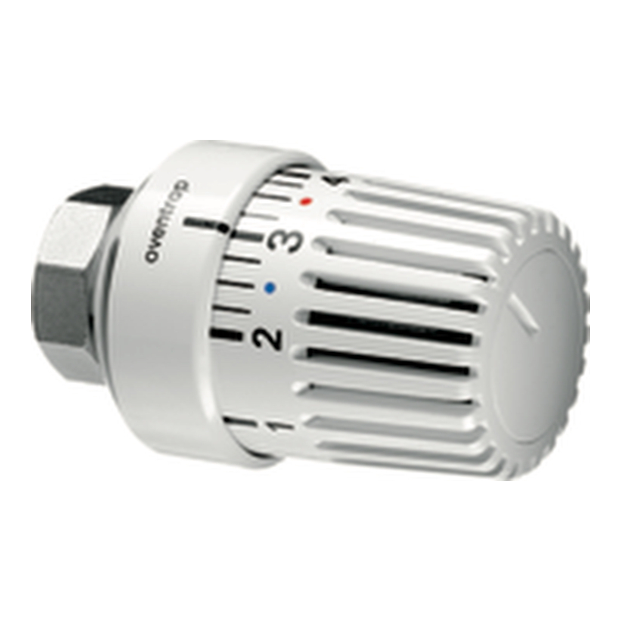 OVENTROP-Thermostat "Uni LH" 7-28 C, 0 * 1-5, Flüssig-Fühler, weiß