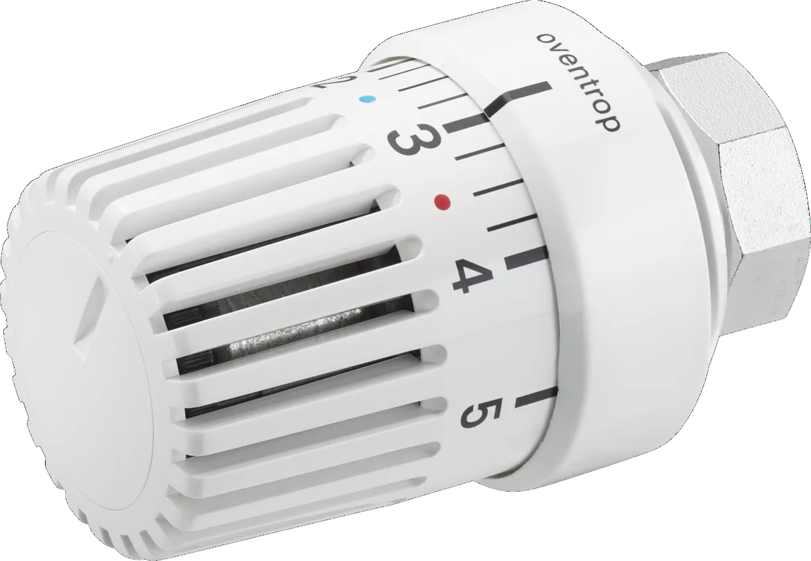 Oventrop Heizkörperthermostat mit Flüssigfühler „Uni LH“ 0 * 1-5 in weiß