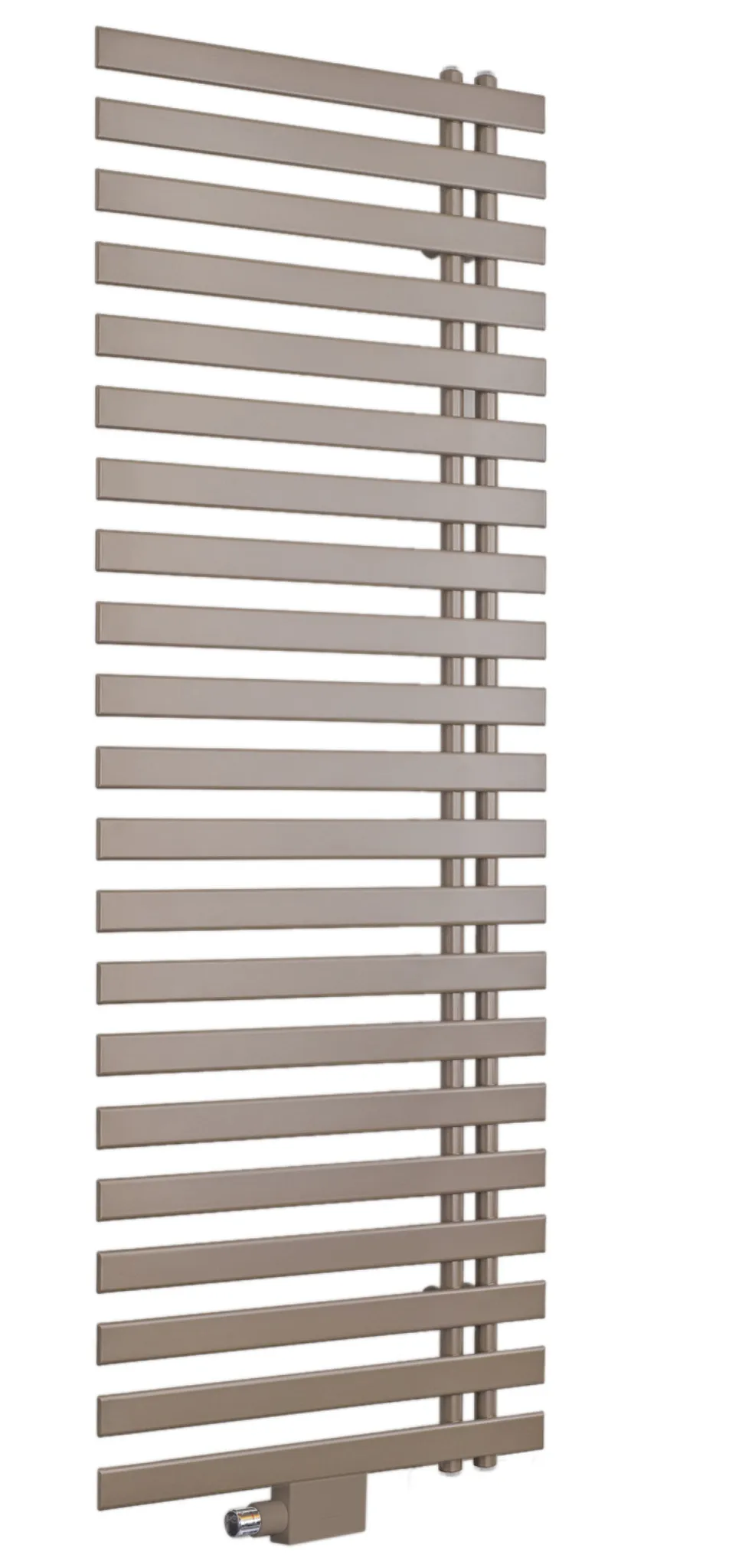 BEMM Design-Heizkörper „ChaCha M“ 60 × 118,9 cm in Schwarz samtmatt