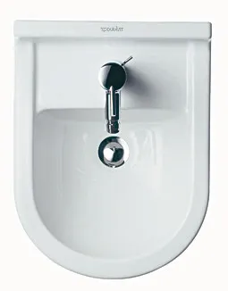 Duravit Wand-Bidet „Starck 3“, Befestigung verdeckt 36,5 × 54 × 33,5 cm