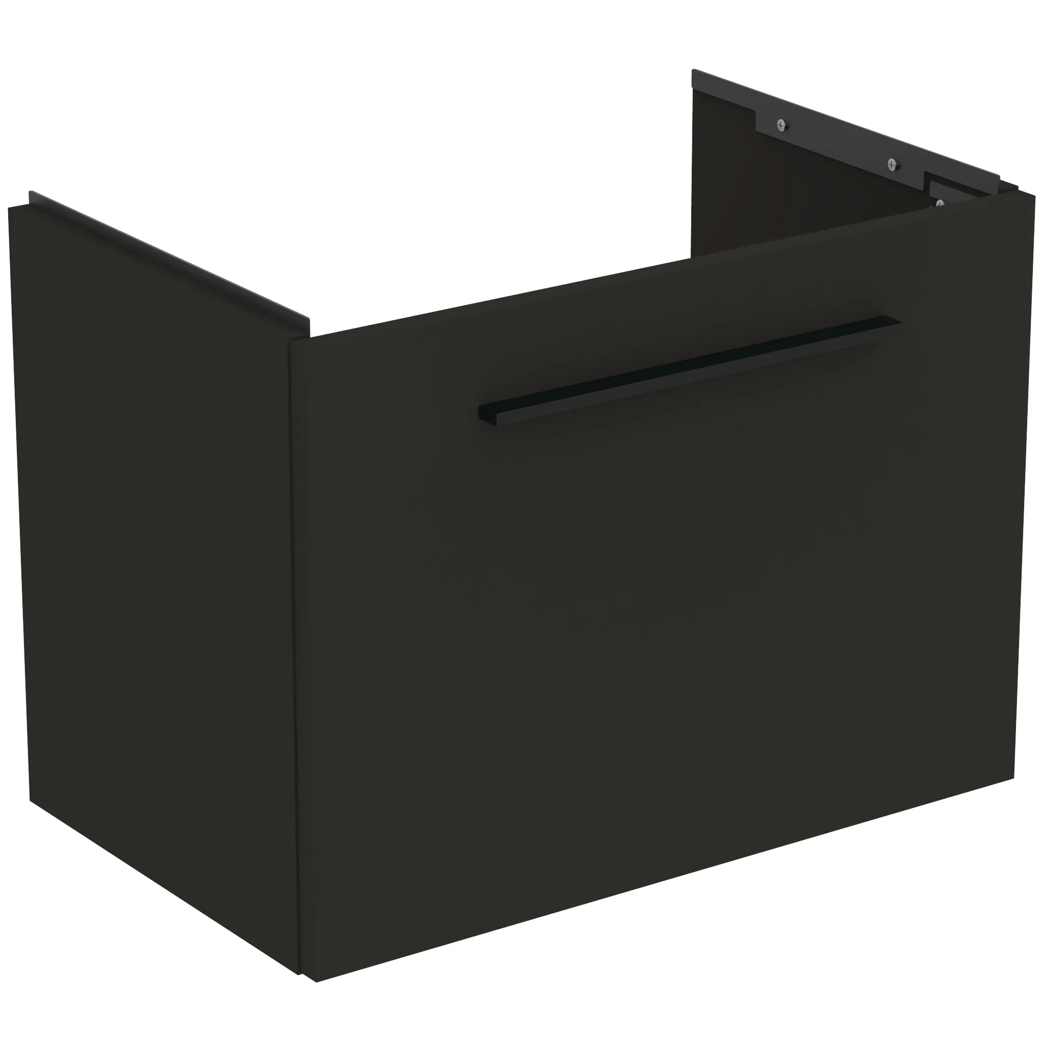 Ideal Standard Möbelwaschtischunterschrank i.life S 1 Auszug 600x375x440mm Carbongrau matt Ideal Standard Möbelwaschtischunterschrank i.life S 1 Auszug 600x375x440mm Carbongrau matt