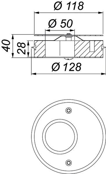 Brandschutzelement DN 50.1