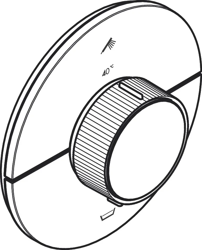 AXOR ShowerSelect ID Thermostat Unterputz rund für 2 Verbraucher mit integrierter Sicherungskombi nach EN1717 Chrom AXOR ShowerSelect ID Thermostat Unterputz rund für 2 Verbraucher mit integrierter Sicherungskombi nach EN1717 Chrom