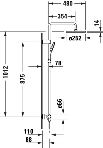 Duravit Duschsystem „Wave“ Duravit Duschsystem „Wave“