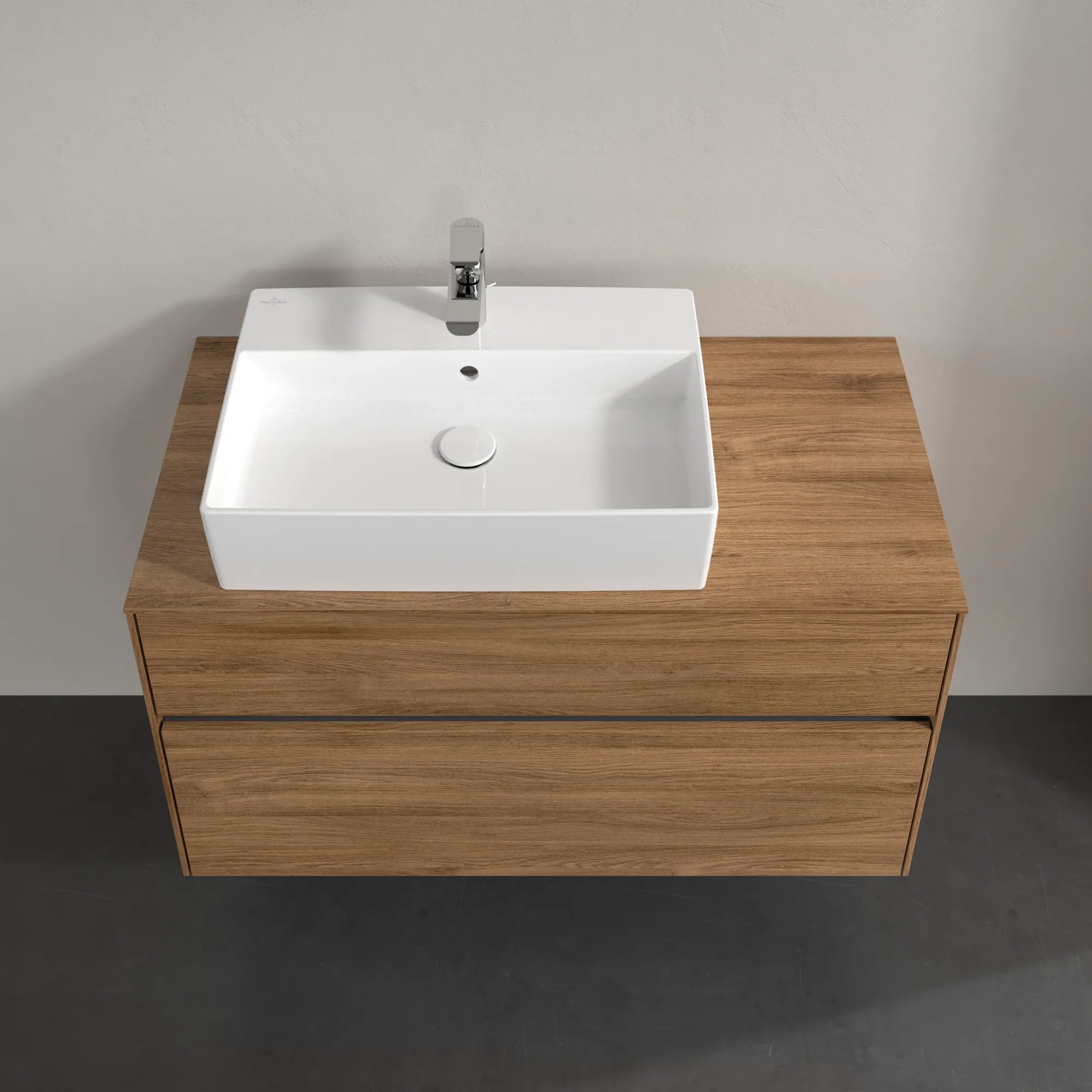 Villeroy & Boch Collaro Waschbeckenunterschrank C126B0, 1000x548x500mm, Kansas Oak Villeroy & Boch Collaro Waschbeckenunterschrank C126B0, 1000x548x500mm, Kansas Oak