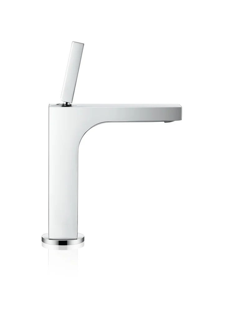 Hansgrohe Axor Citterio Einhebel-Waschtischmischer 160 mm, Chrom, Laminarstrahl, Pingriff, schwenkbarer Strahlformer
