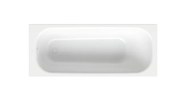 Bette BetteClassic Badewanne Edelweiß, 1700 x 700 mm, 450 mm tief, 30 mm Randhöhe, 1-Sitzer, Einbau mit Unterbau, Bade-Duschkombination
