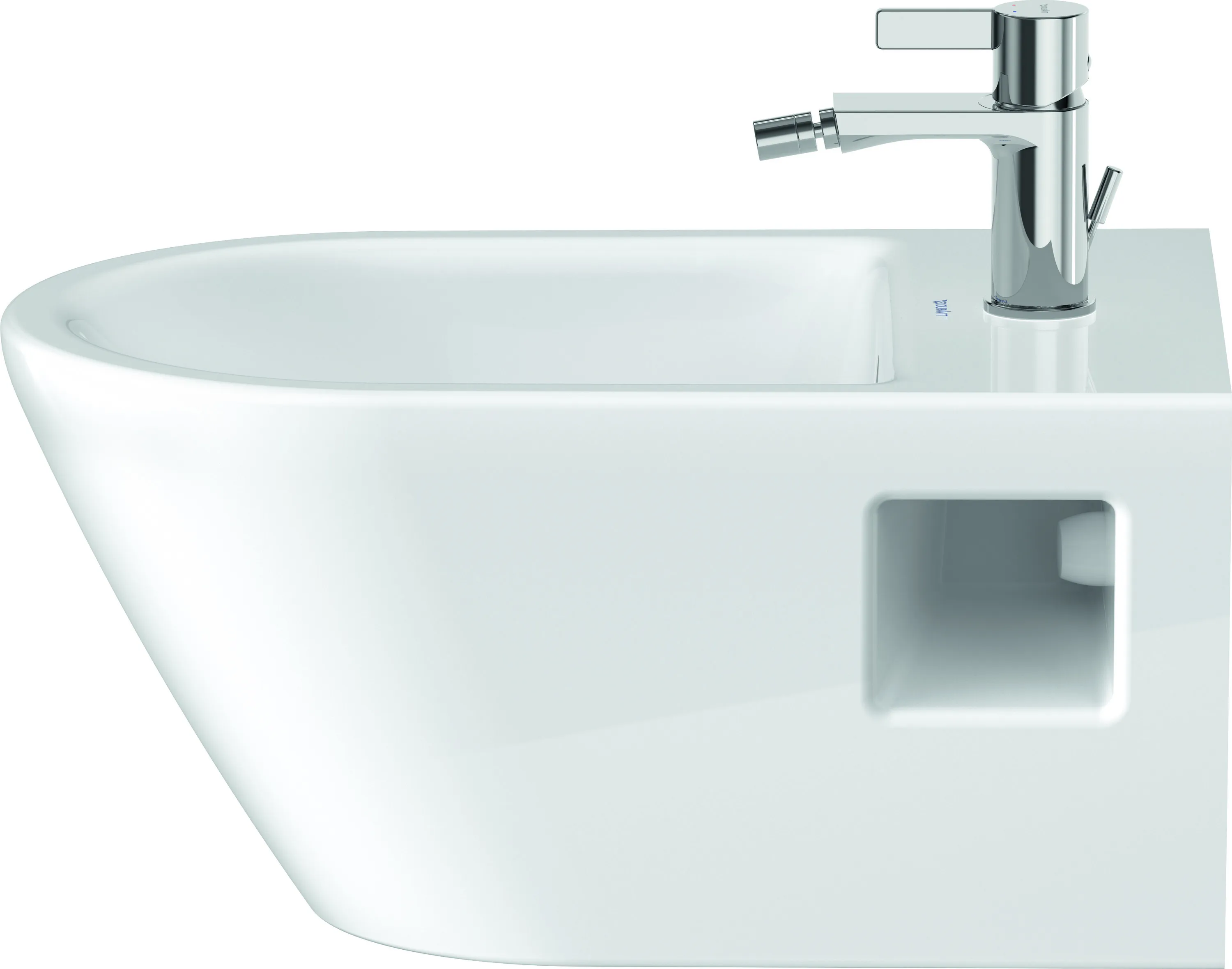 Duravit Wand-Bidet „D-Neo“, Befestigung sichtbar 37 × 54 × 27 cm