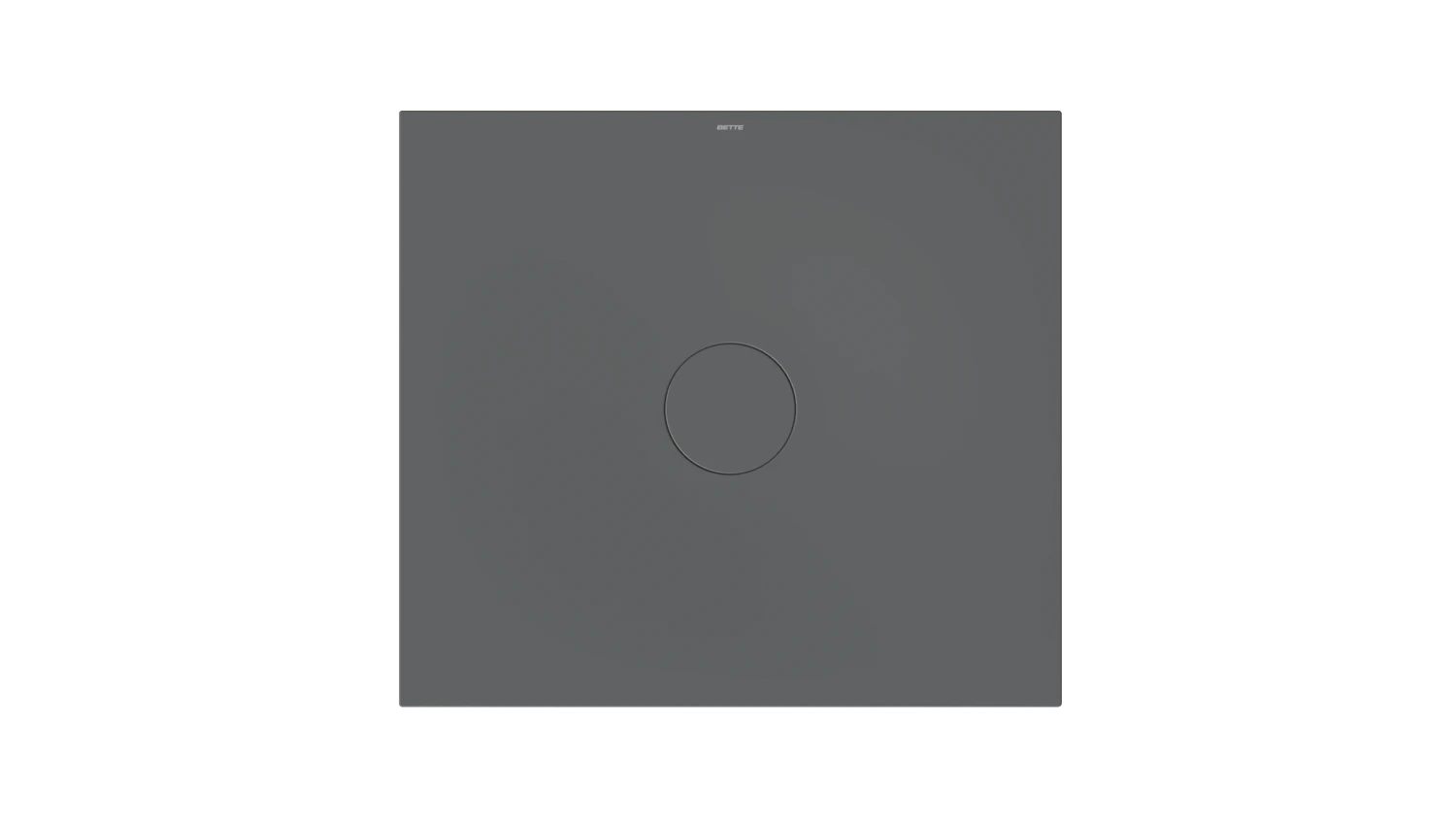 Bette rechteck Duschwanne „BetteAir“ 1000 × 900 mm ohne Oberflächenbeschichtung, mit BetteGlasur Plus, ohne Wannenträger, in Raven