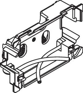 HEWI Hebelblock für Spülkasten „S 50“ HEWI Hebelblock für Spülkasten „S 50“