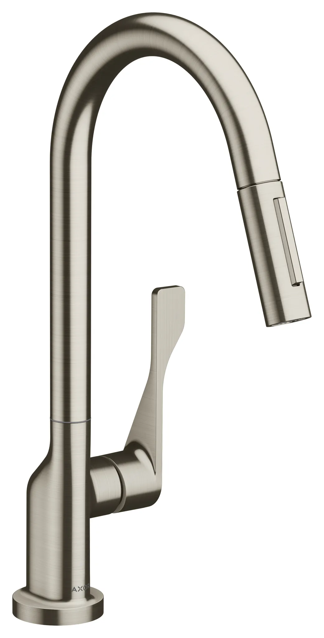 Hansgrohe AXOR Citterio Einhebel-Küchenmischer 250 mit Ausziehbrause, Edelstahl Finish