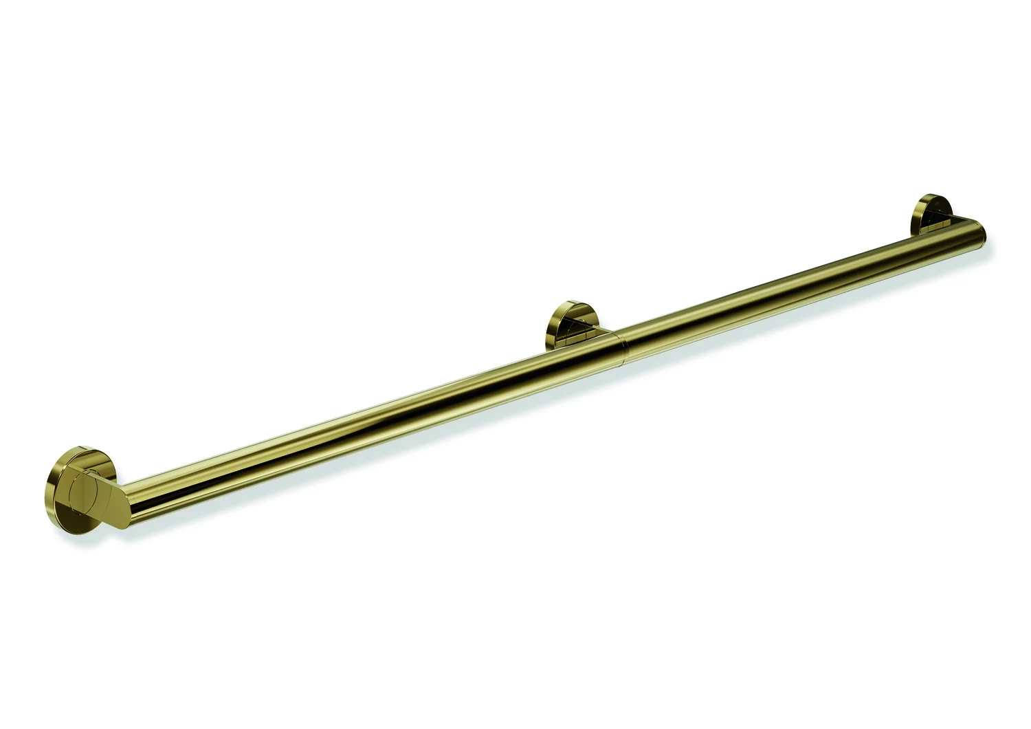 HEWI Haltegriff System 900, Edelstahl PVD gold glänzend, Achsmaß 1220 mm, Tiefe 70 mm, Stangendurchmesser 32 mm HEWI Haltegriff System 900, Edelstahl PVD gold glänzend, Achsmaß 1220 mm, Tiefe 70 mm, Stangendurchmesser 32 mm