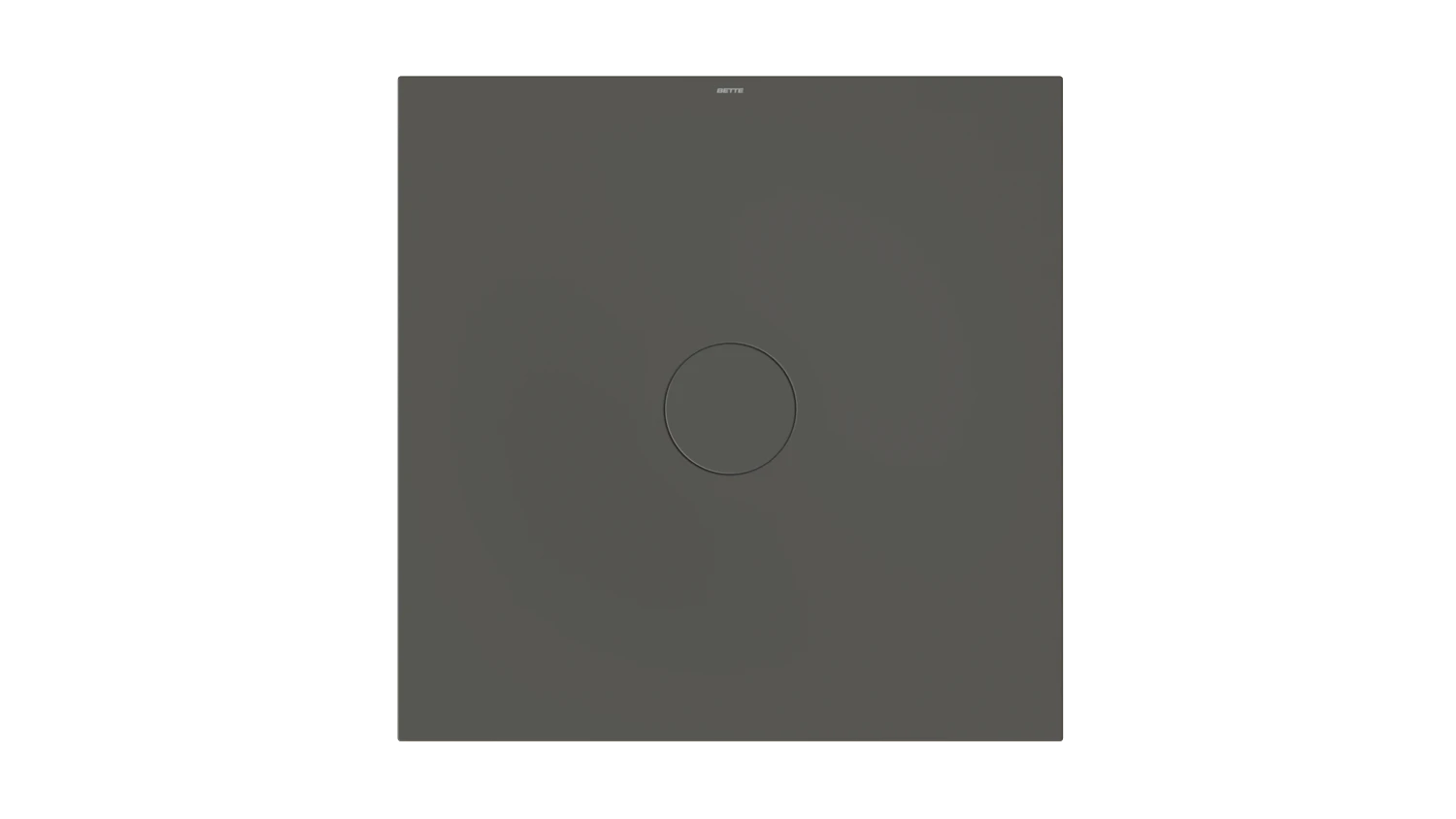 Bette quadrat Duschwanne „BetteAir“ 1000 × 1000 mm mit BetteAntirutsch Pro, ohne Oberflächenveredelung, mit Minimum-Wannenträger, in Anthracite Bette quadrat Duschwanne „BetteAir“ 1000 × 1000 mm mit BetteAntirutsch Pro, ohne Oberflächenveredelung, mit Minimum-Wannenträger, in Anthracite