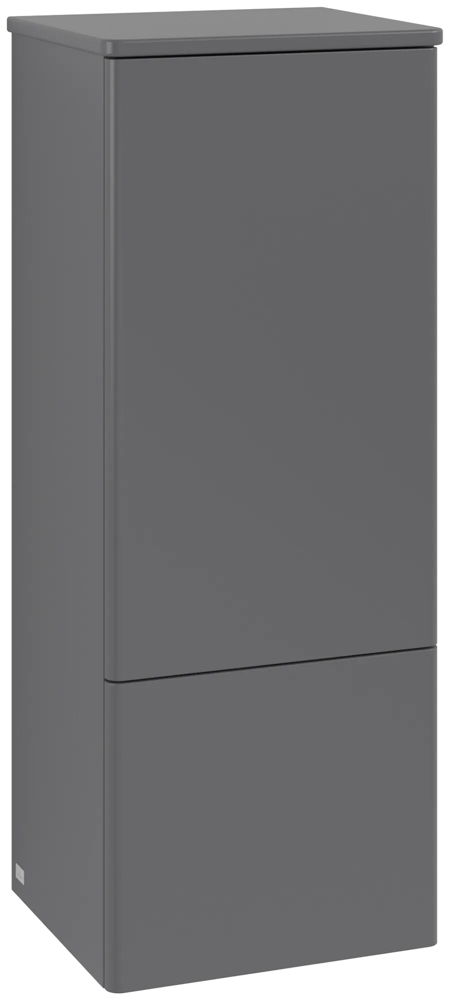 Villeroy & Boch Antao Mittelschrank, Anthracite Matt Lacquer, 414 x 356 mm, Höhe 1039 mm, mit Beleuchtung und SoftClosing Villeroy & Boch Antao Mittelschrank, Anthracite Matt Lacquer, 414 x 356 mm, Höhe 1039 mm, mit Beleuchtung und SoftClosing