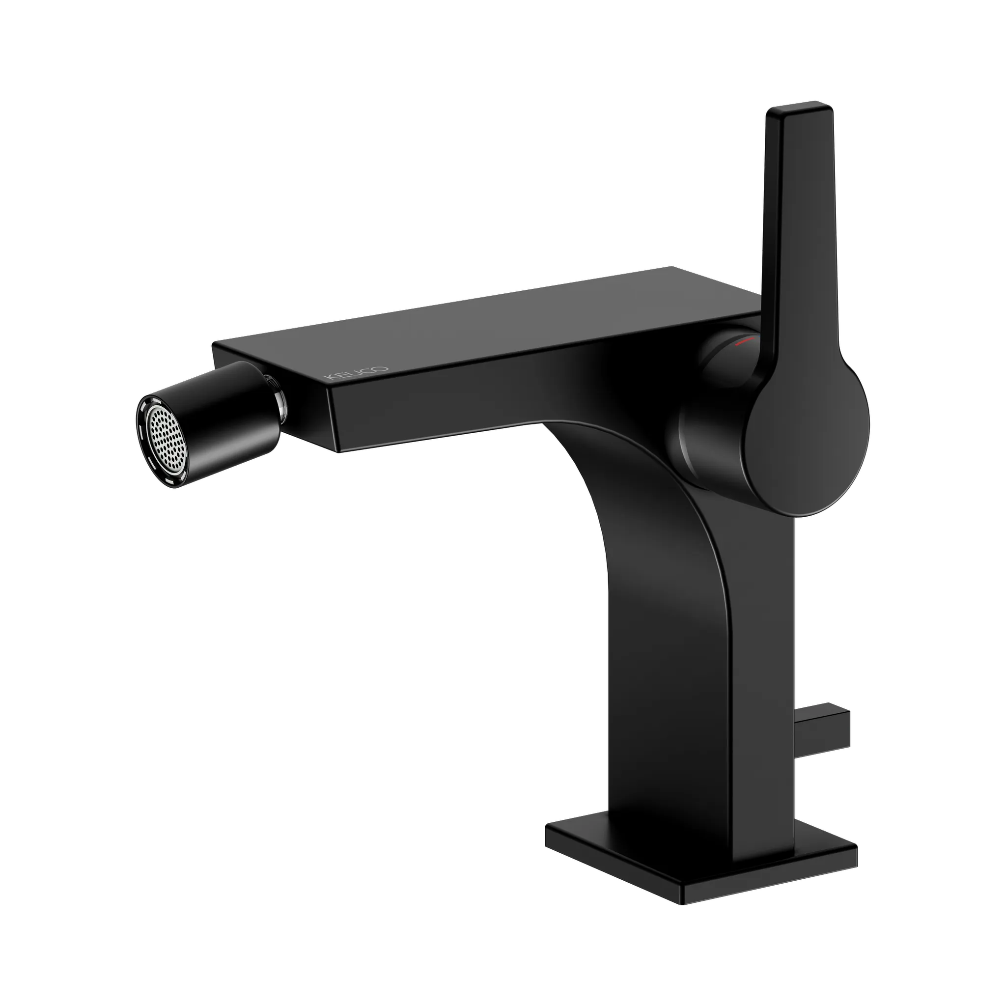 Einhebel-Bidetmischer E11 51109, m.Ablaufgarnitur, schwarz-matt Einhebel-Bidetmischer E11 51109, m.Ablaufgarnitur, schwarz-matt