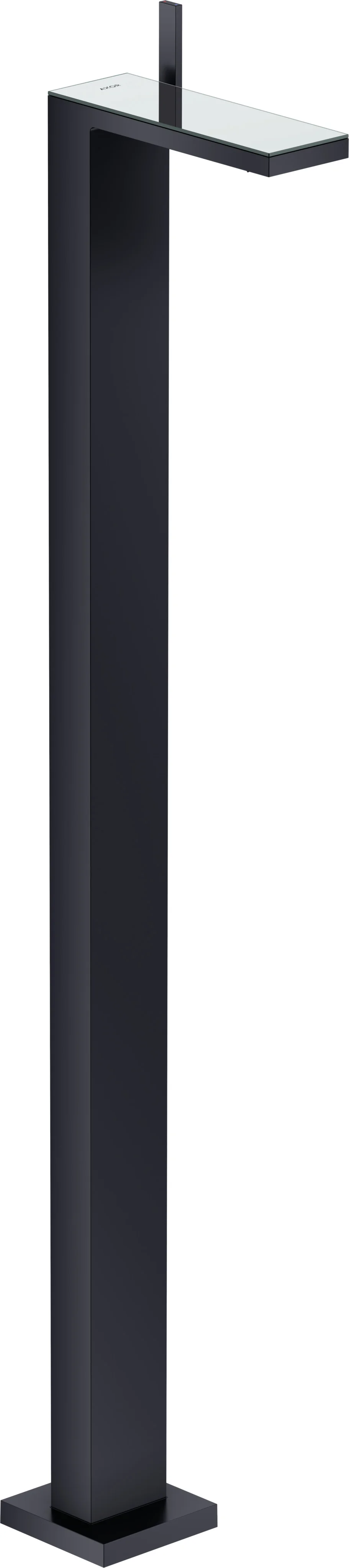 Hansgrohe AXOR MyEdition Platte 245 Glas – abnehmbar, 245 mm Länge