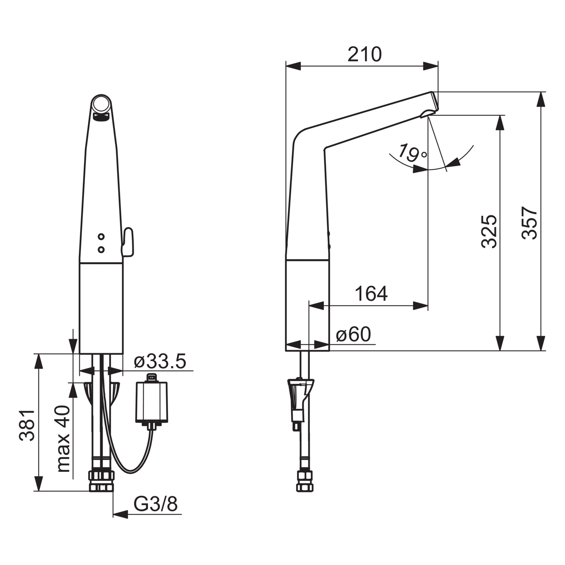 WT-Batt. HansaDESIGNO Style 5194 6 V WT-Batt. HansaDESIGNO Style 5194 6 V