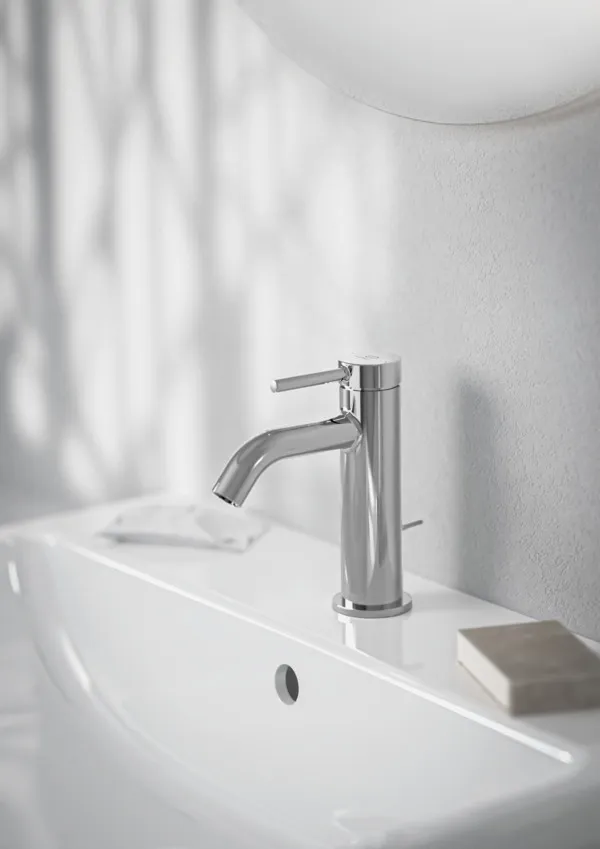 Ideal Standard Waschtischarmatur Ceraline Nuovo Ausladung 105mm mit Ablaufgarnitur Chrom Ideal Standard Waschtischarmatur Ceraline Nuovo Ausladung 105mm mit Ablaufgarnitur Chrom