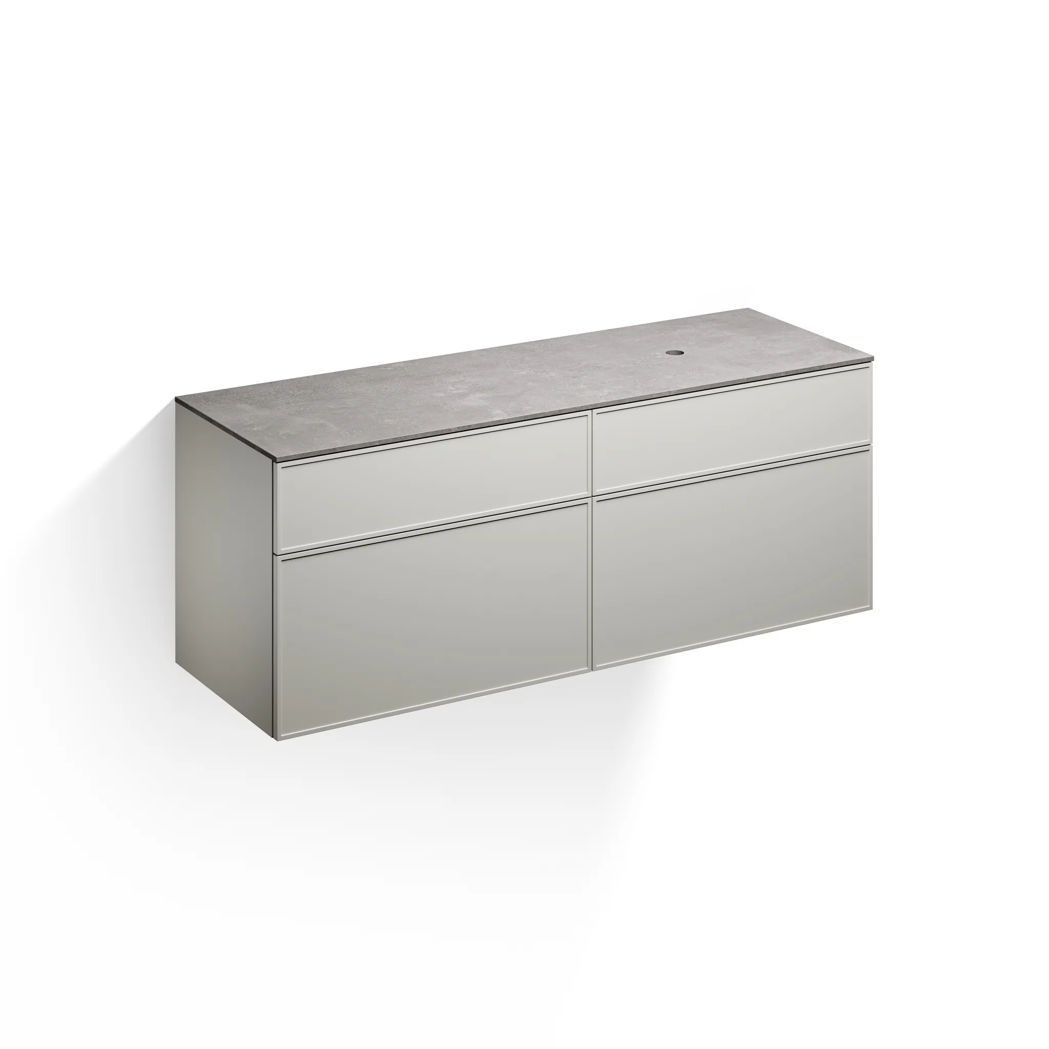Alape Möbelmodul Arkta 1600x600 NY Silk/Seidengrau