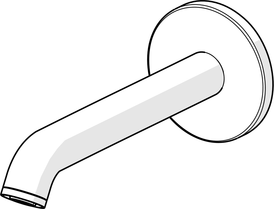 HansaVANTIS Style 5450 Matt-Schwarz Auslauf, L=170 HansaVANTIS Style 5450 Matt-Schwarz Auslauf, L=170